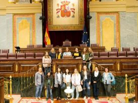 63Capicua visita el Parlamento